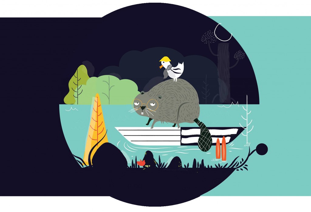 Ο μικρός κάστορας και η ηχώ thumbnail2 Press Quality