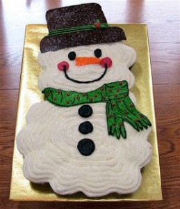 snowman_cupcake_cake